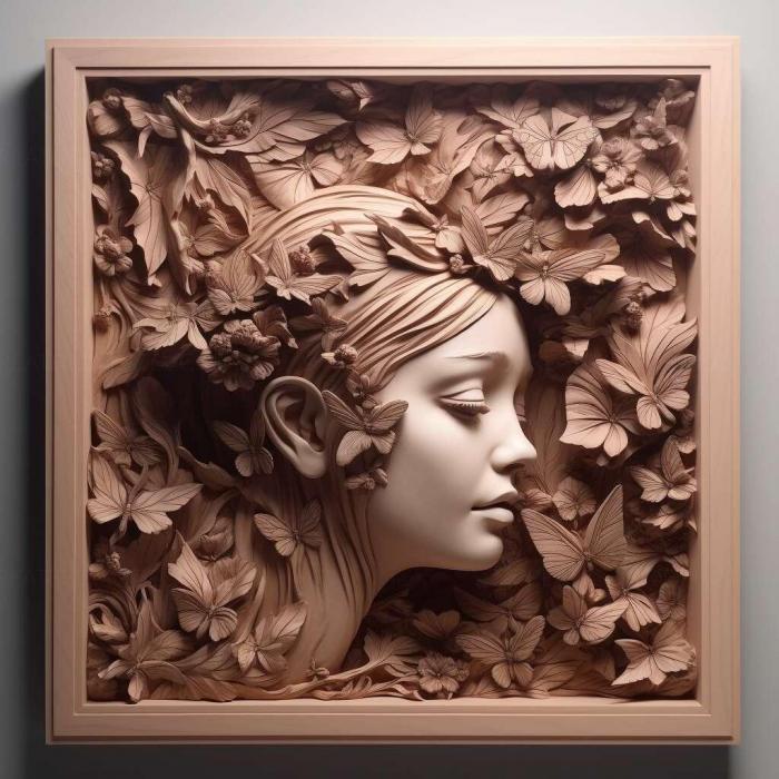 نموذج ثلاثي الأبعاد لآلة CNC 3D Art 